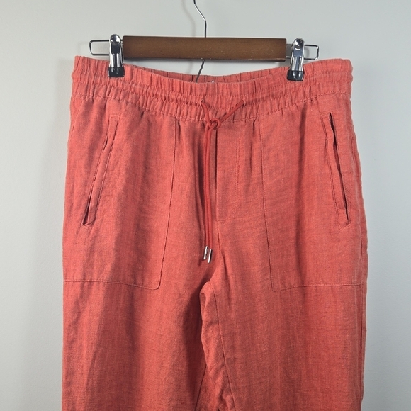 Athleta Pink Jogger Sweatpants with Tapered Leg and Elastic Waistband - Picture 3 of 8